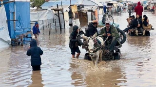 20 شهید پس از بارندگی‌های شدید در خان‌ یونس