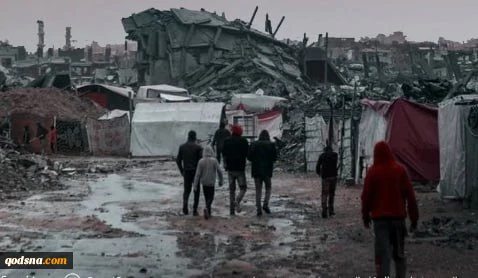 دفاع مدنی غزه: چادرهای اسکان فرو ریخته‌اند/ نیاز به بازسازی فوری و مسکن امن 2