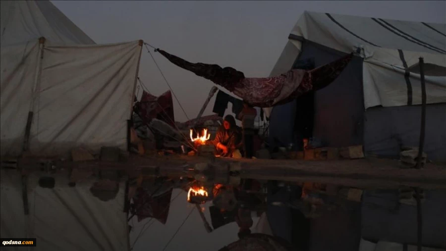 سازمان ملل: بارندگی‌های اخیر ۵۵ هزار خانواده در غزه را متضرر کرد 2