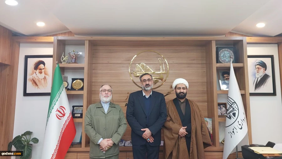 دیدار دبیر جمعیت دفاع از ملت فلسطین خوزستان با شهردار اهواز / تأکید بر حمایت از برنامه‌های فلسطینی و توسعه همکاری‌های فرهنگی 2