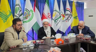 السفير اليمني في طهران يلتقي الأمين العام لجمعية الدفاع عن الشعب الفلسطيني