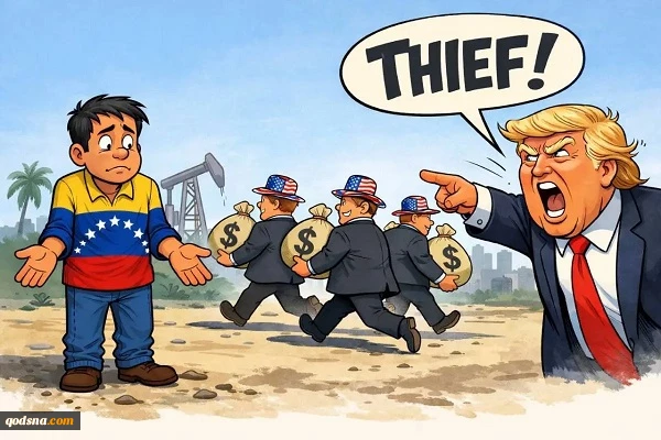 ونزوئلا ایستاده، دست‌هایش خالی 2