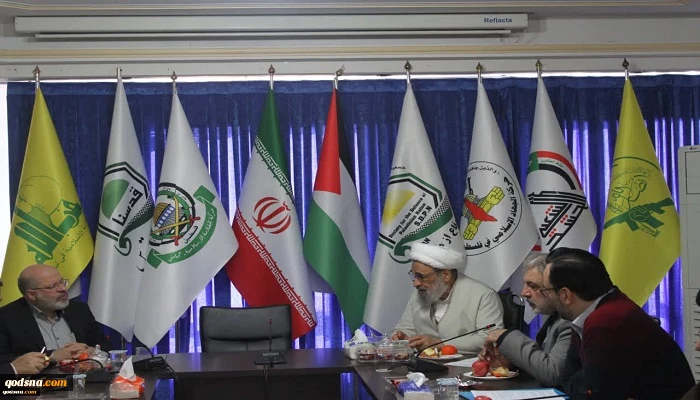 ندوة بحثية حول آخر تطورات فلسطين بحضور أمين عام جمعية الدفاع عن الشعب الفلسطيني وممثل حماس في طهران 2