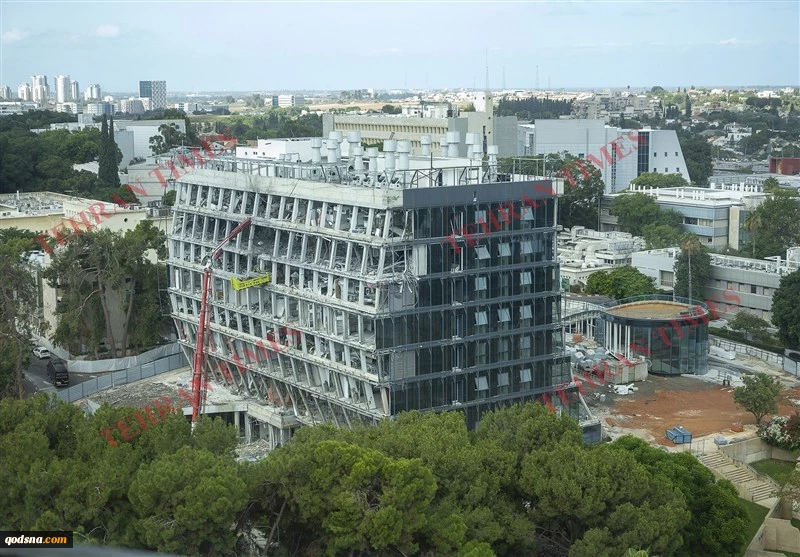 اولین تصویر منتشر شده از موسسه وایزمن اسرائیل پس از حمله ایران 2