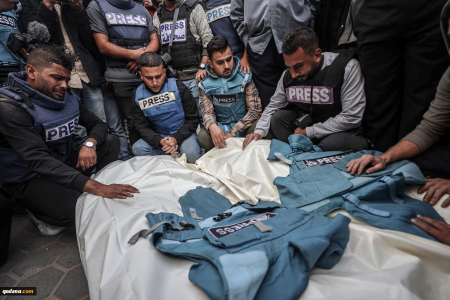 56 Palestinian journalists martyred in 2025