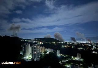 صدای انفجارهای مهیب در کاراکاس، پایتخت ونزوئلا