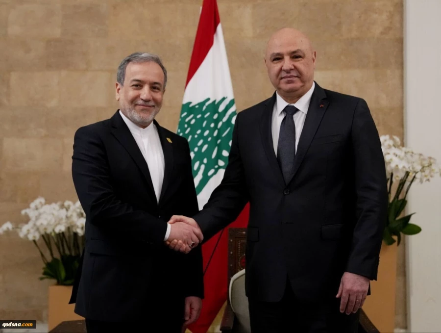 وزير الخارجية الايراني يجري مباحثات مع الرئيس اللبناني 2