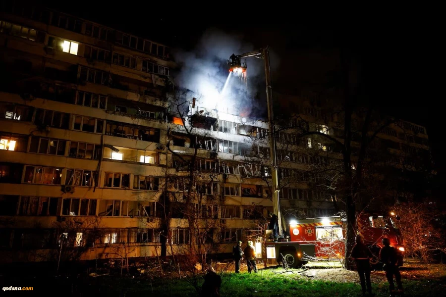 کی‌یف: سفارت قطر در حمله روسیه آسیب دید 2