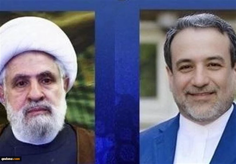 نعیم قاسم در دیدار با عراقچی: برای اخراج اشغالگران تلاش می‌کنیم  2