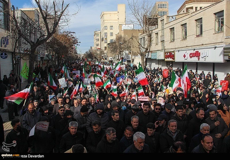 مسيرة شعبية كبرى في طهران ومسيرات في شتى المحافظات ضد أعمال الشغب والمخربين 6