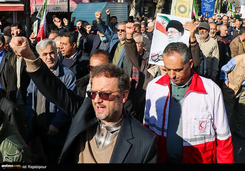 مسيرة شعبية كبرى في طهران ومسيرات في شتى المحافظات ضد أعمال الشغب والمخربين 12