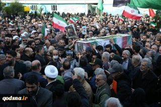 أهالي أقضية العاصمة طهران يشيعون 5 من شهداء الأمن