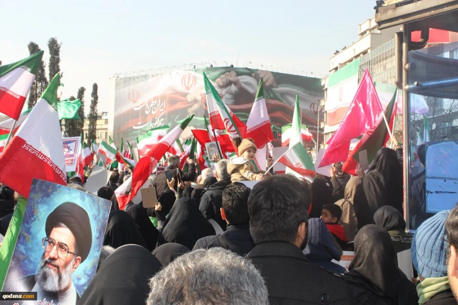 گزارش تصویری اختصاصی خبرگزاری قدس از راهپیمایی میلیونی تهران 2