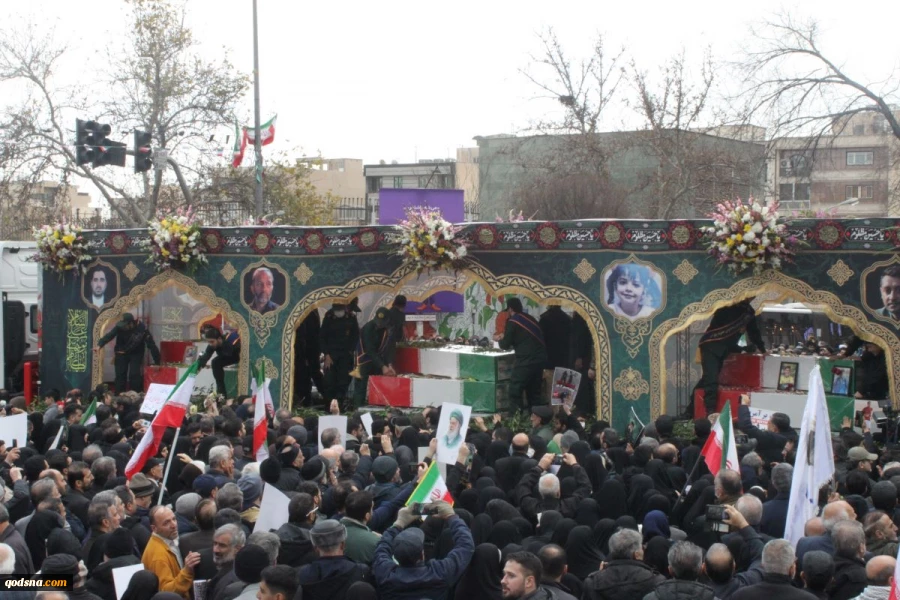 تشیع با شکوه شهدای مردمی و مدافع امنیت 21
