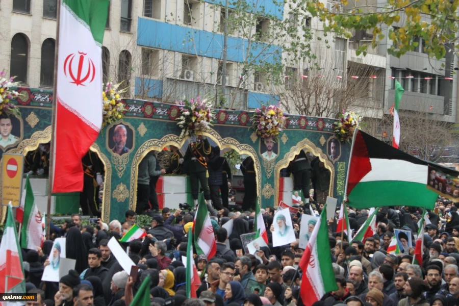 تشیع با شکوه شهدای مردمی و مدافع امنیت 19