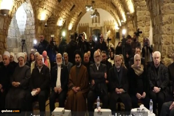 شخصيات سياسية ودينية في لبنان تعلن تضامنها مع إيران ورفضها للهيمنة الأمريكية 2