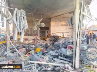 انفجار منزل شهید محمود عابد در حلحول