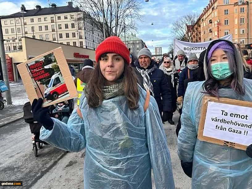 تظاهرات گسترده در برلین در حمایت از فلسطین و اسرای فلسطینی در زندان‌های رژیم صهیونیستی
 2