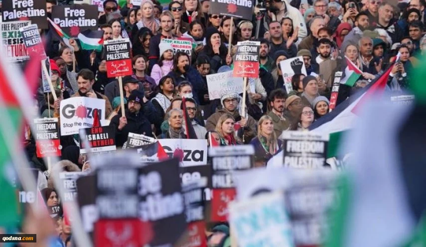 بازداشت فعال سیاسی حامی فلسطین در انگلیس 2