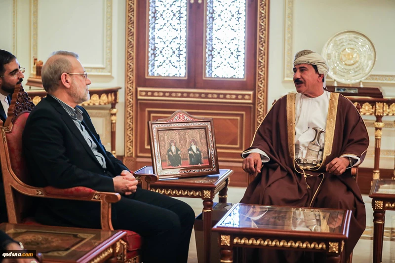 دیدار لاریجانی با وزیر دفتر سلطنتی عمان 2