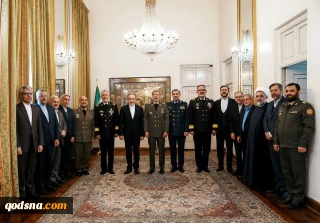 دیدار فرماندهان ارشد ارتش با وزیر امورخارجه/ آمادگی کامل آجا در دفاع از کشور