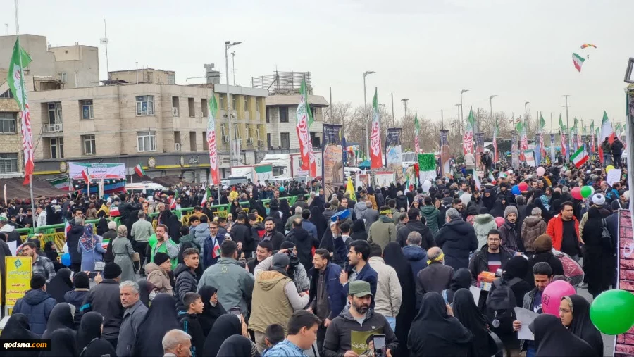 آغاز راهپیمایی یوم‌الله 22 بهمن در سراسر کشور 2