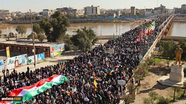 راهپیمایی 32 بهمن ماه از قاب رسانه های متخلف  12