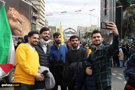 راهپیمایی پرشکوه یوم الله 22 بهمن از قاب دوربین خبرگزاری قدس ( قسمت 2 )