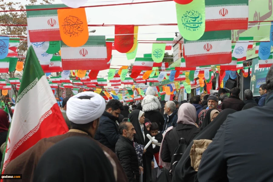 راهپیمایی پرشکوه یوم الله 22 بهمن از قاب دوربین خبرگزاری قدس ( قسمت 2 ) 4