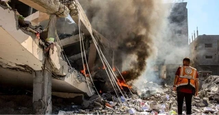 یک شهید و چند زخمی درحملات به غزه