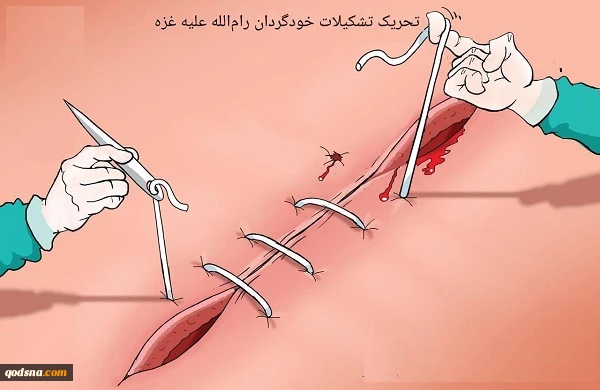 تحرکیک تشکیلات خودگردان  رام الله علیه مردم غزه  2