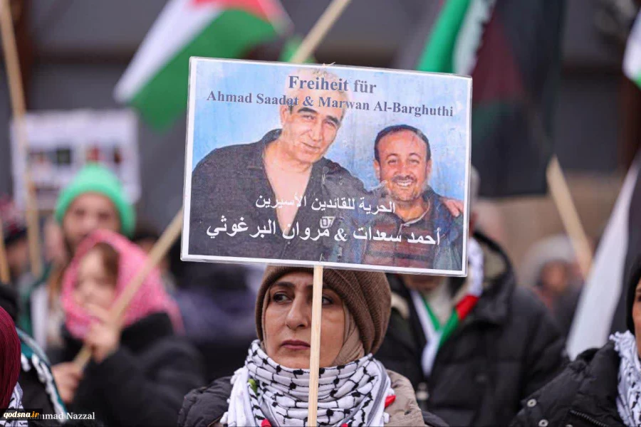 تجمع حامیان فلسطین در برلین 4