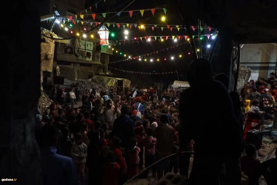 خوشحالی اهالی غزه از فرا رسیدن ماه مبارک رمضان 8