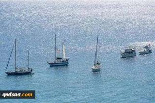 حرکت ناوگان تاریخی و استثنایی به سمت غزه