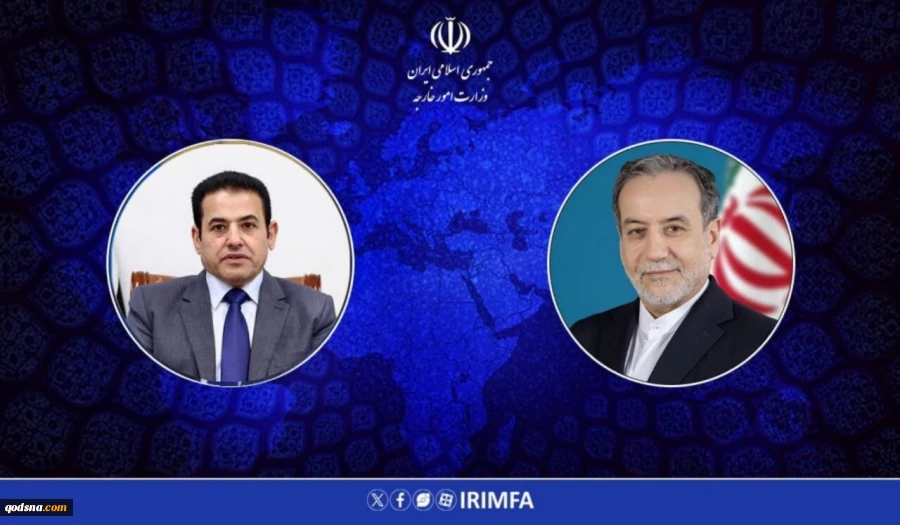 عراقچی با مشاور امنیت ملی نخست وزیر عراق گفت وگو کرد 2