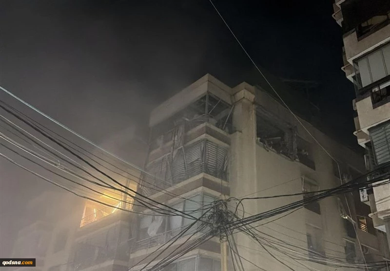۱۴ شهید و زخمی در حمله به یک هتل در بیروت 2