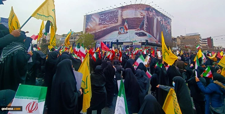 آغاز حماسه ای دیگر؛ فریاد فلسطین در گلوی ملت قهرمان ایران 2