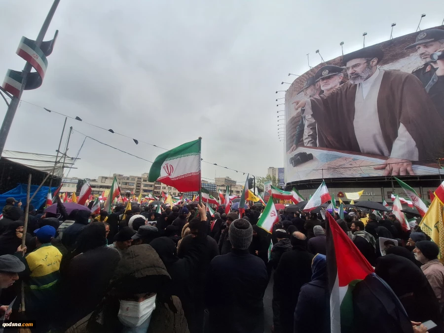 خروش مردم انقلابی تهران در روز جهانی قدس 10