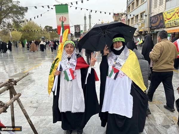 گزارش تصویری از روز قدس از خبرنگار خبرگزاری قدس از استان قم 
 2