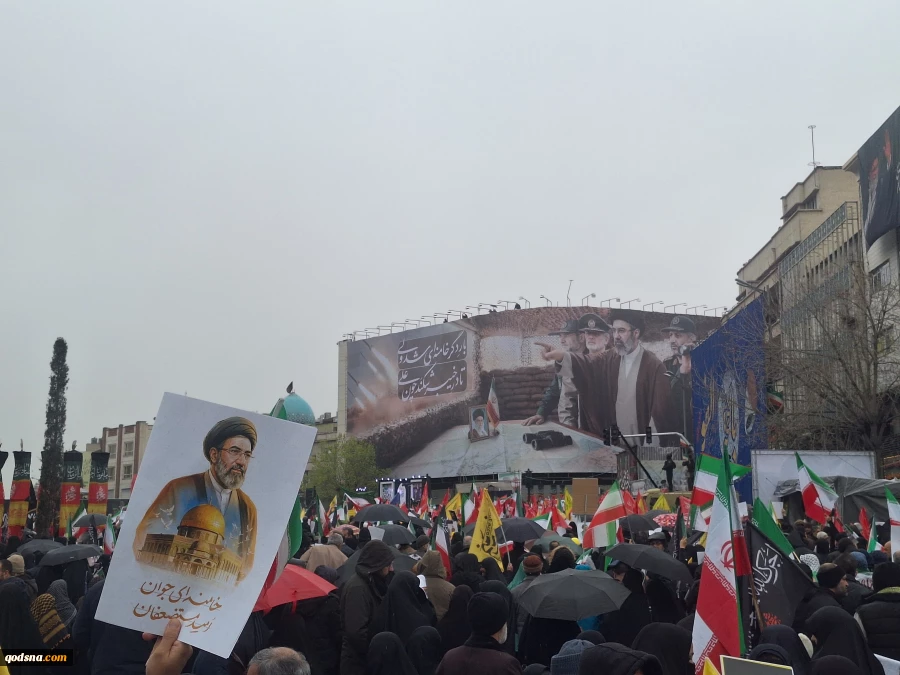 خروش مردم انقلابی تهران در روز جهانی قدس 12