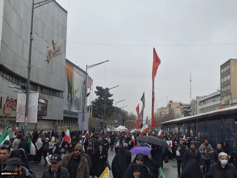 خروش مردم انقلابی تهران در روز جهانی قدس 15