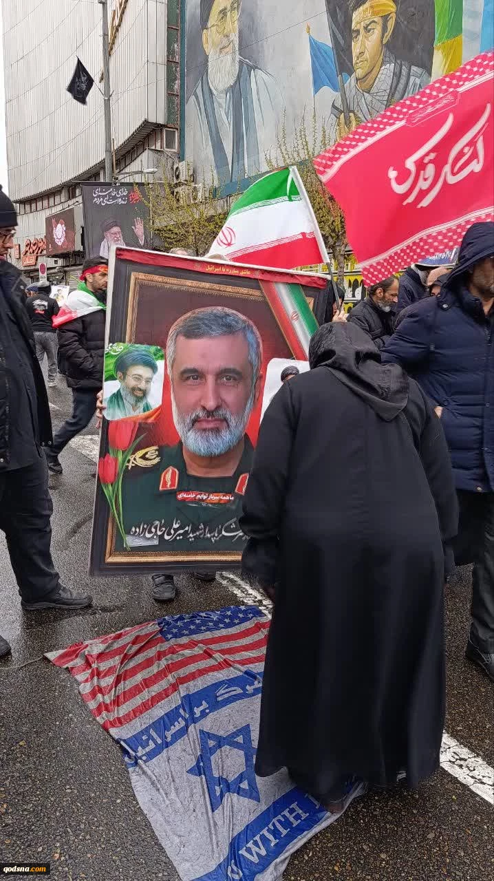 خروش مردم انقلابی تهران در روز جهانی قدس 16