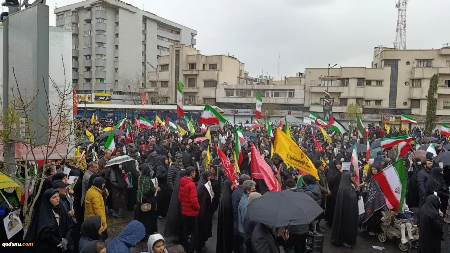 مسيرة يوم القدس العالمي في طهران؛ صرخة الشعب الرافضة للمحور الصهيوني الأمريكي منذ 47 عامًا 2