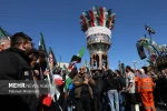 اربعین رهبر شهید انقلاب اسلامی در تهران از قاب خبرگزاری های داخلی 8