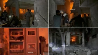 Nine civilians injured in Zionist regime’s strikes on Gaza City