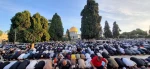 نماز عید قربان در مسجدالاقصی با حضور گسترده 140 هزار نمازگزار فلسطینی+عکس 6