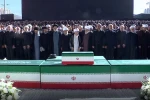 حشود مليونية في طهران تؤدي الصلاة على جثمان القائد الشهيد 2