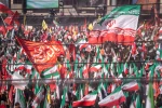 حشود مليونية في طهران تؤدي الصلاة على جثمان القائد الشهيد 5