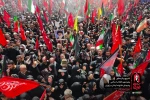تشییع پیکر مطهر قائد شهید امت به همراه خانواده شهیدشان در میان خیل عظیم جمعیت عزاداران 8