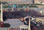 بدء مراسم الوداع وتشييع الإمام الشهيد (رض) من مسجد جمكران والمشيعيون يرفعون رايات الثأر  2